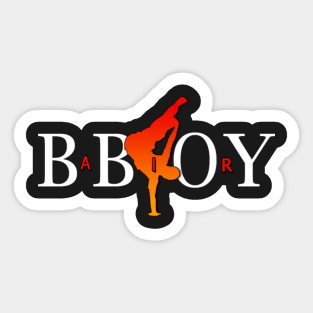 B-boy Air [Alternate] (The Twoot Channel) Sticker